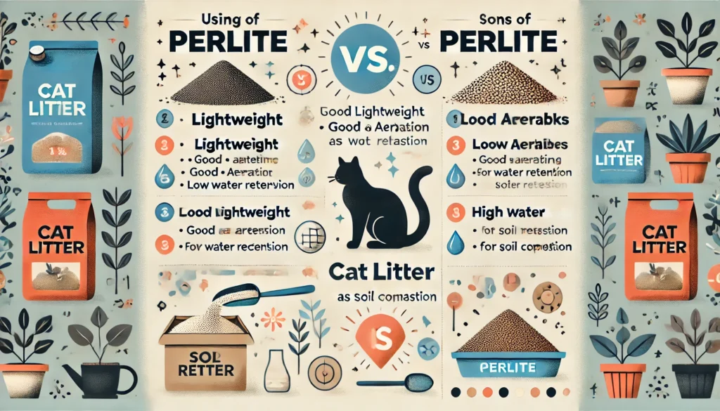 Can You Use Cat Litter as Perlite