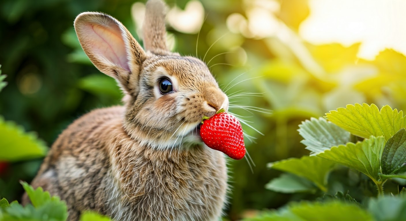 Can Rabbits Eat Strawberries