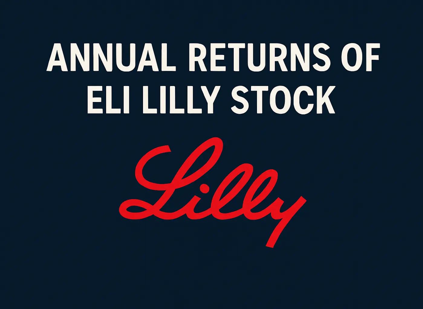 Annual Returns Of Eli Lilly Stock From 1973 To 2025 – LLY